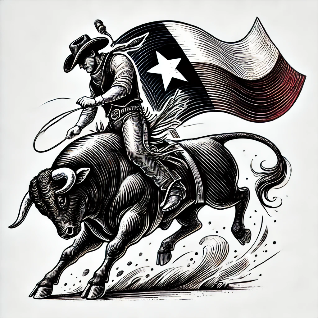 Bull riding - Y'All Street - TXSE